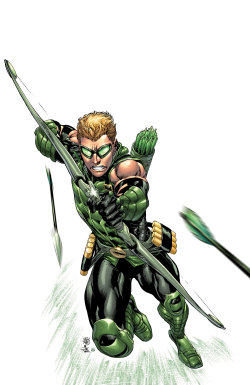 superheroes-or-whatever:Green Arrow by Ivan Reis