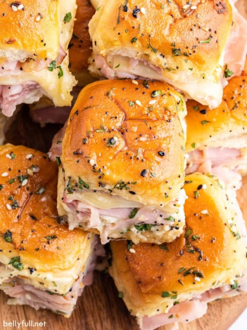 Hot Ham and Cheese Sliders