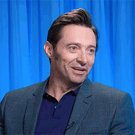 siriusblaak:hugh jackman + laughing