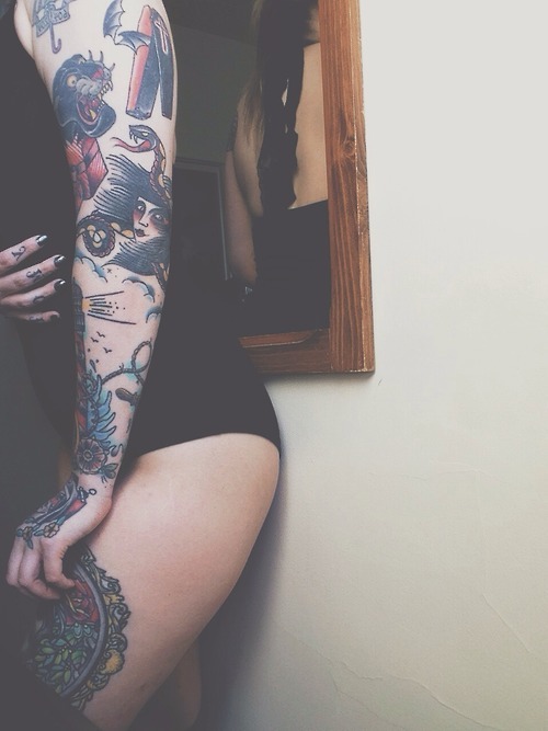 Tattoo inked girls