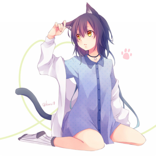catgirlsdoingcatthings:  ねこの日 | 黎（クロイ） [pixiv] 