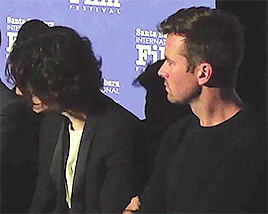 bowie28:  Armie and Timmy at Santa Barbara International Film Festival 2017