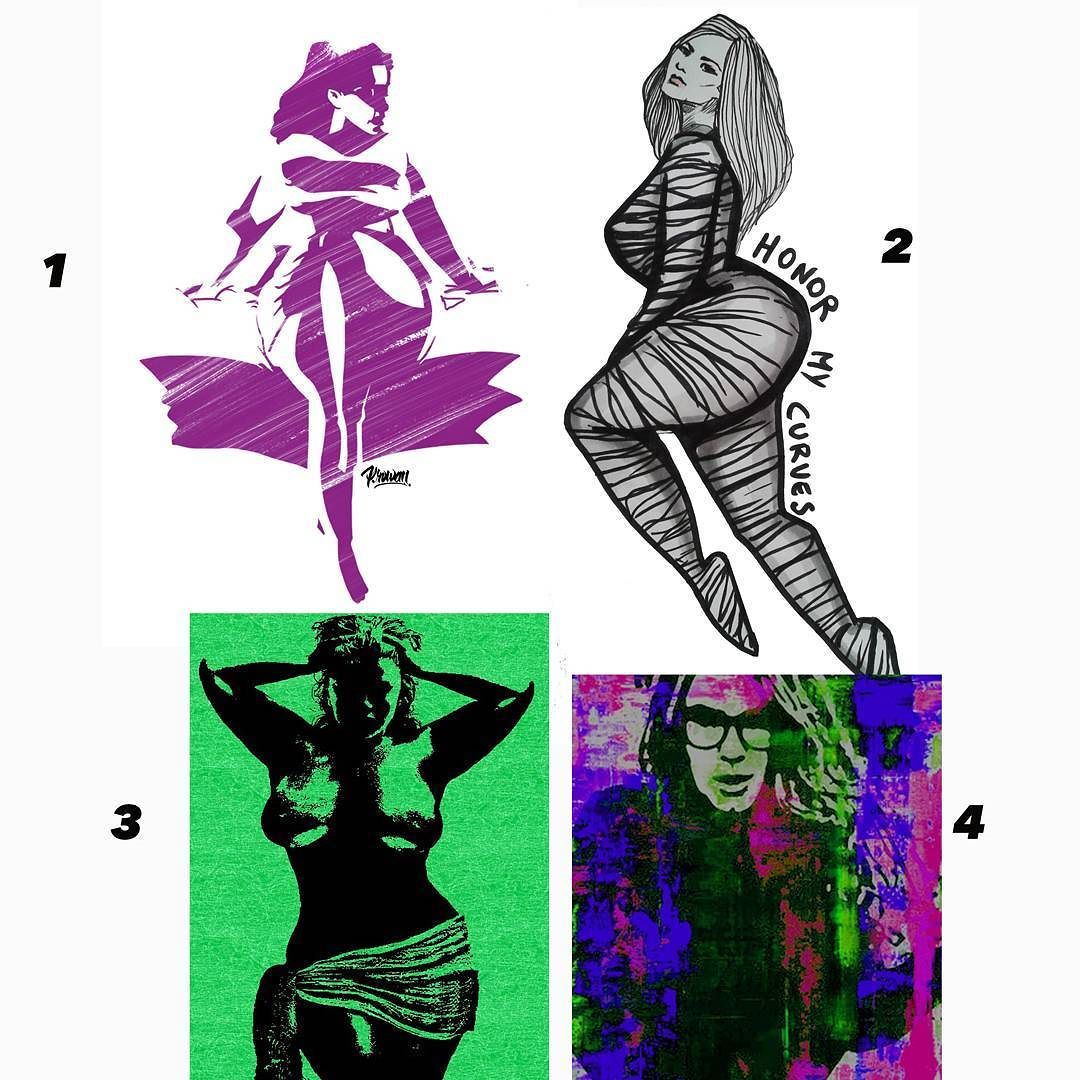 ART CONTEST! Vote for ONE IMAGE in this square&hellip; By choosing number 1,