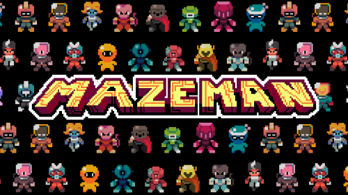  MAZEMAN  We launched the Steam Page for our side-project, MAZEMAN.  You can wishlist (PLEASE DO) &a