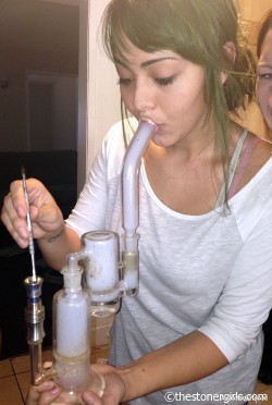 sexystonergirls:  I smoked pot in college