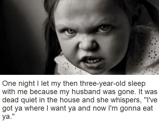 sixpenceee:Some more of the creepiest thing said by kids. I have more collages on