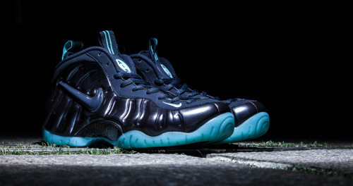 Nike Air Foamposite Pro Obsidian/Aqua | Sole Collector