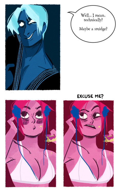 literalbees: usedbandaid: Cerberus isn’t a regular dog.  Lore Olympus Ep 7: 2am Start Rea