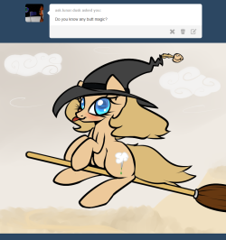 ask-backy:  Witchass are real.  X3