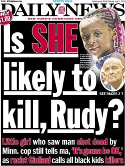 Itsjalicia:  4Mysquad:    Today’s Front Page: Is She Likely To Kill, Rudy? Giuliani