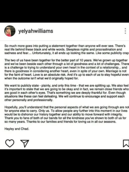 yeelyahwilliams: Sad News