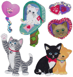 transparentstickers:  Kitten Love stickers by Sandylion  