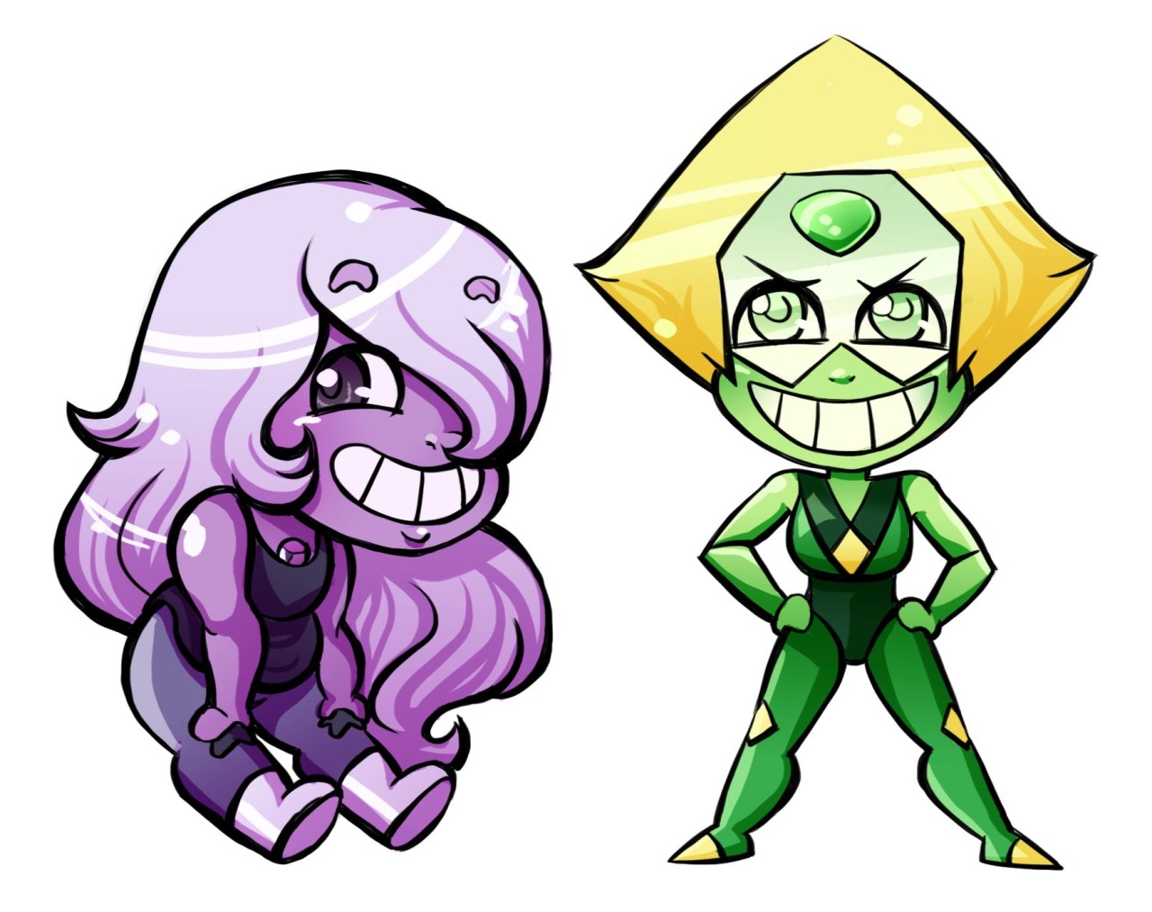 frauleinandraws:  hopefully soon-to-be sticker designs for the crystal gems!! 
