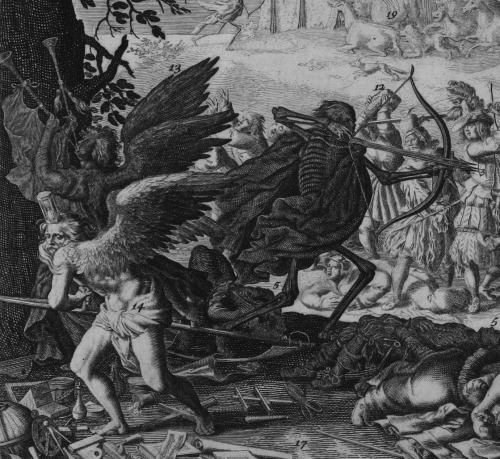 sakrogoat:Schelte Adamsz Bolswert - The Struggle of Men and Animals against Death and Time, 1610.
