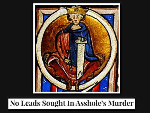 we-are-knight:ryudragonshield:nanshe-of-nina:The Crusades + The Onion headlinesThese are wonderful!P