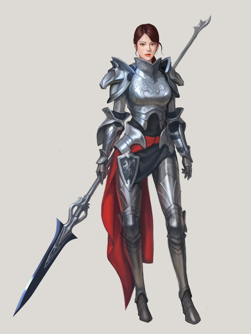 knight  kim jun gyo www.artstation.com/artwork/L2wVkl