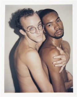 babypleasebaby:  KEITH HARING AND JUAN DUBOSE