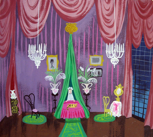 Cinderella Concept Art By Mary Blair.