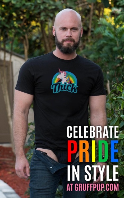 Celebrate Pride in style. Check out all our shirts, singlets and swimwear at GruffPup.com! 10% off f