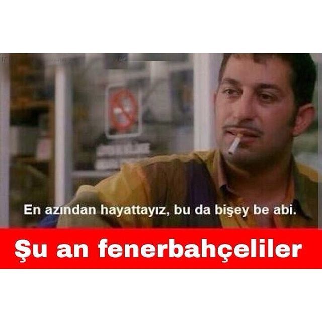 En azından hayattayız,bu...