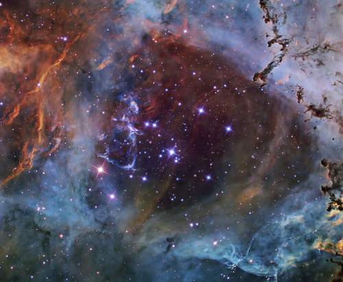 into-theuniverse:NGC 2244 // Rosette Nebula