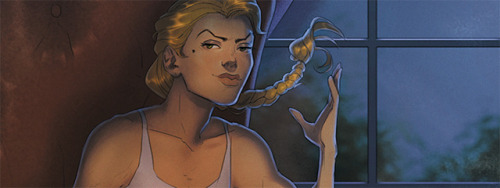 a preview for my piece for @villainessartbook - helga singclair!all proceeds from the artbook go to 