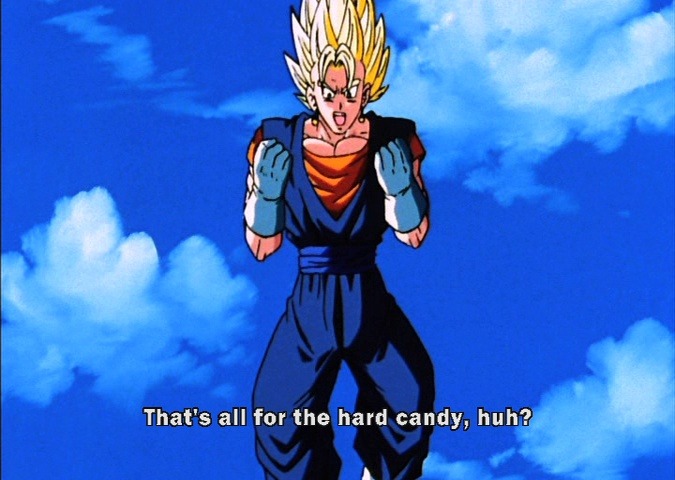 Dragon Ball Z - No candy in this dimension. 😥