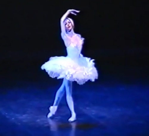 Eva Evdokimova Dying Swan. The Tutu Is With The Smithsonian But Not In An Exhbit Yet.
