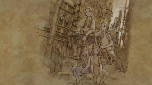 adalheidis:  Final Fantasy XII character art by Akihiko Yoshida. Those artworks can be seen during the credits. I finished the game yesterday and I was dying to know if HQ textless versions of them existed somewhere on the internet since the game has