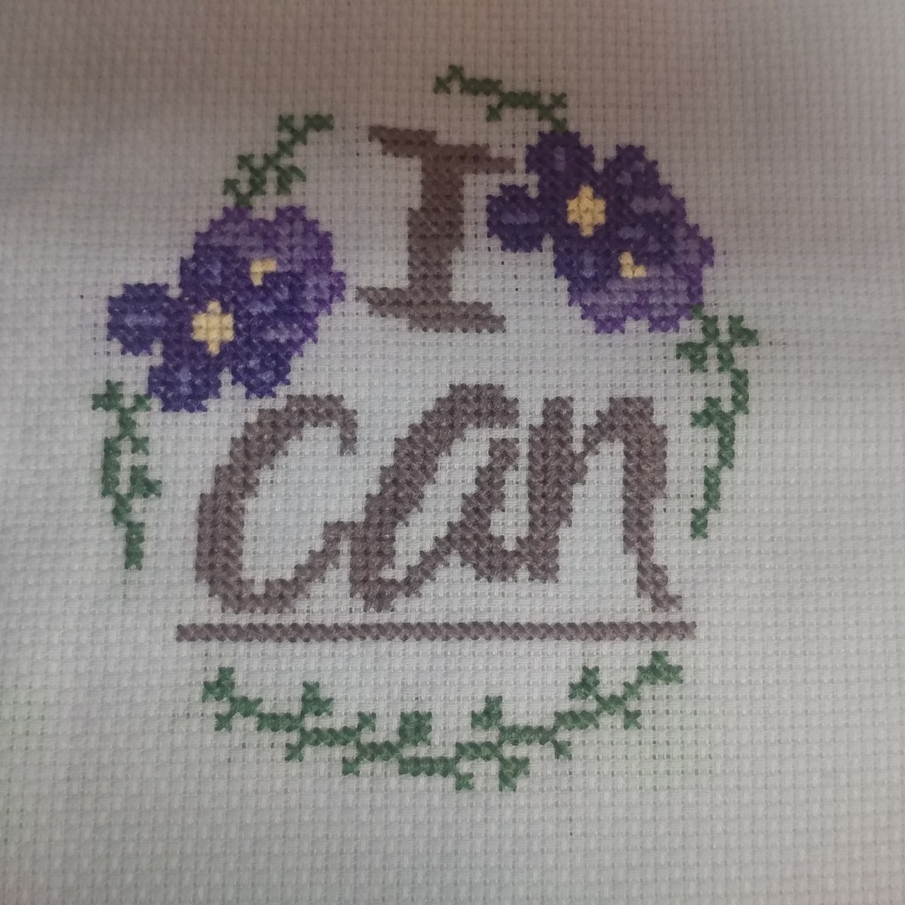 I stitched this for my psychologist who has been helping me cope through one of the