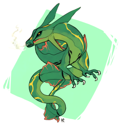 norisus: Day 3: Favorite Dragon Type The only Pokemon I’ve ever leveled to 100 is a Rayquaza named Slinky 