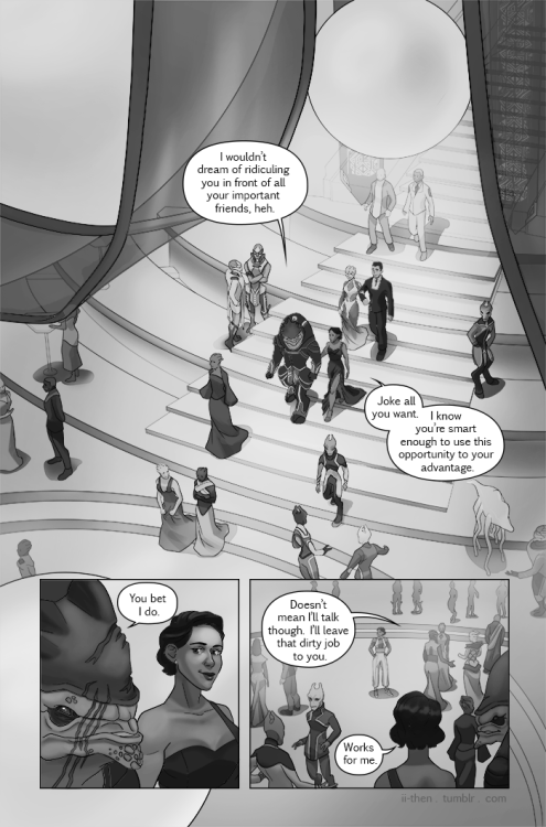 lady-halibuts-convos:ii-then: Dragon Age comicsHalla | The Artifact | Cultural DivideMass Effect Com