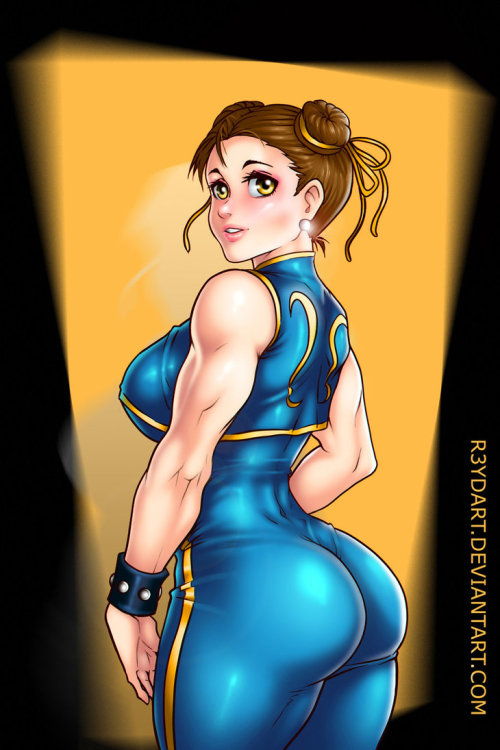 themagnify: Chun-Li (color) by R3YDART  < adult photos