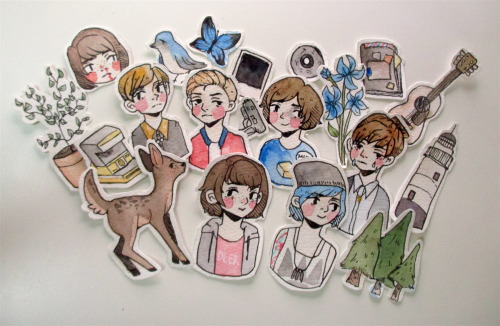 awinq:Made a life is strange sticker pack!! Life Is Strange is one of my favourite games and making 