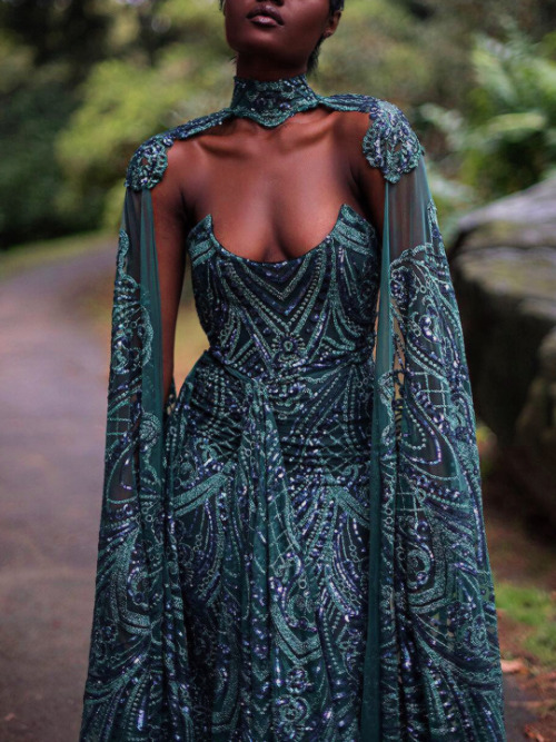 chandelyer:Gown by Mimmy Yeboah