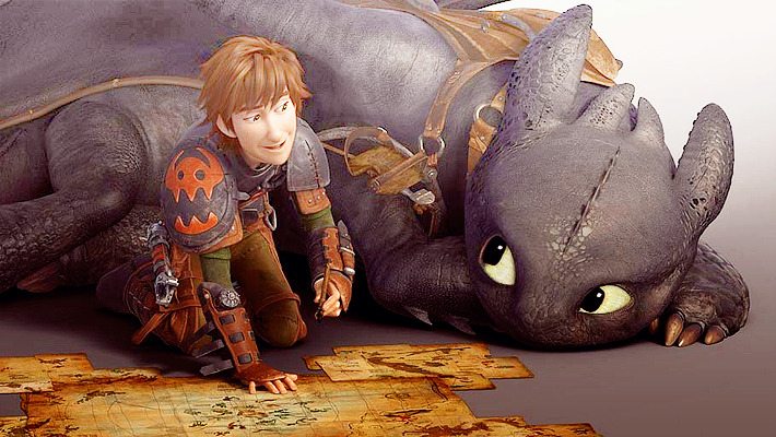 atimelordswife:  Hiccup and Toothless: The Colors of Life