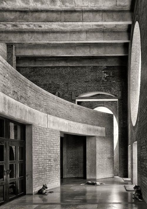 tr-ce: Louis Kahn | Indian Institute of Management in Ahmedabad (1962-74) | India