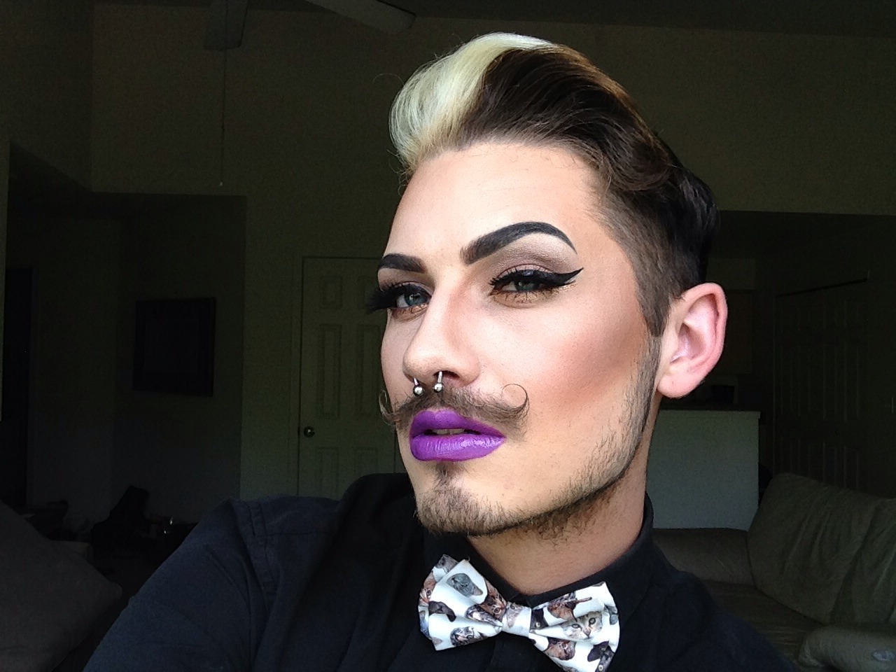 pale-ass-glitter-princess:  daniel-cody:  cultcouture:  When in doubt, wing it out.