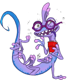 crashcandyness:  Randall DRUNK C:   