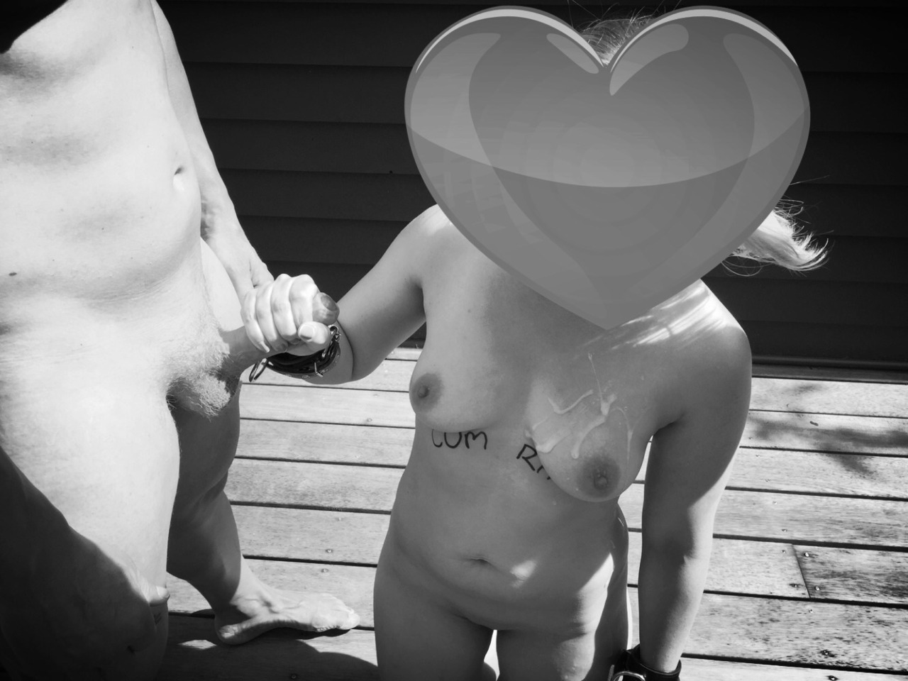 misspollyx:  darkthistle:  So after @talldarkstrong had came on @misspollyx  pussy,
