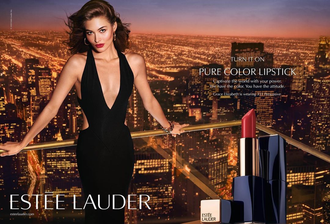 Grace Elizabeth Is Estée Lauder's Newest Spokesmodel