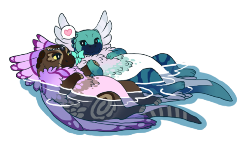 searingjackalope:A sampling of my Coatl Otter Buddy Adopts