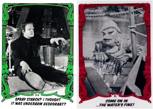 XXX zgmfd:  You’ll Die Laughing trading cards photo