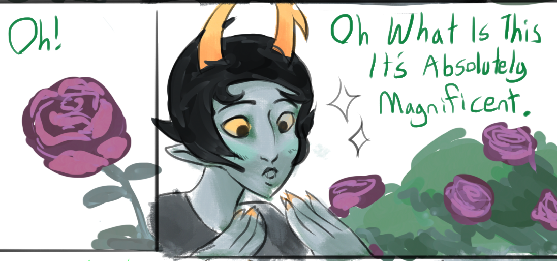 cassandraooc: Kanaya and Jade both love horticulture and I can totally see them gardening