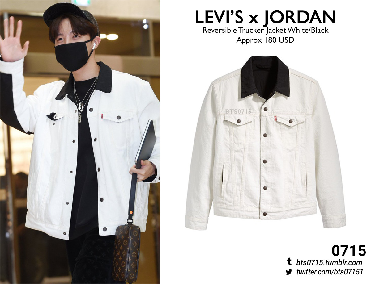 levis jordan jacket white