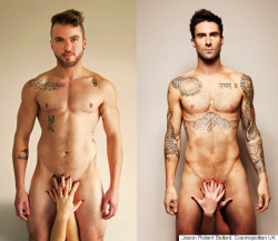 huffingtonpost:Transgender Model Has A Powerful Reason For Recreating Racy Adam Levine Nude Portrait