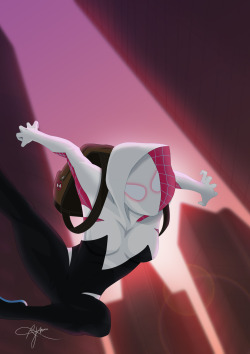 chadvillar:    Spider Gwen fanart