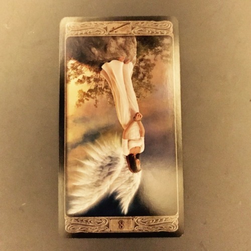 Deck: Ghost Tarot Card: 8 of Swords (reversed) Freedom comes from outside. Be more proactive in all 