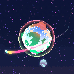 michaelshillingburg:  haven’t made a pixel planet in a while! 