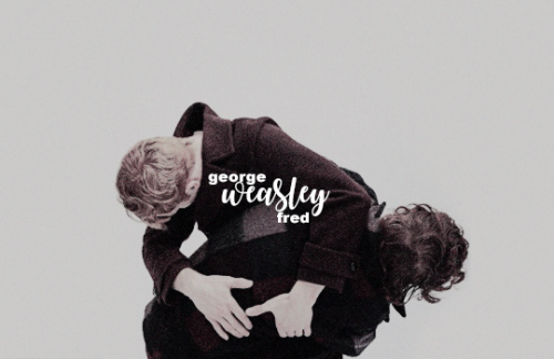 sirusblacks: april 1st, 1978. fred &amp; george weasley.